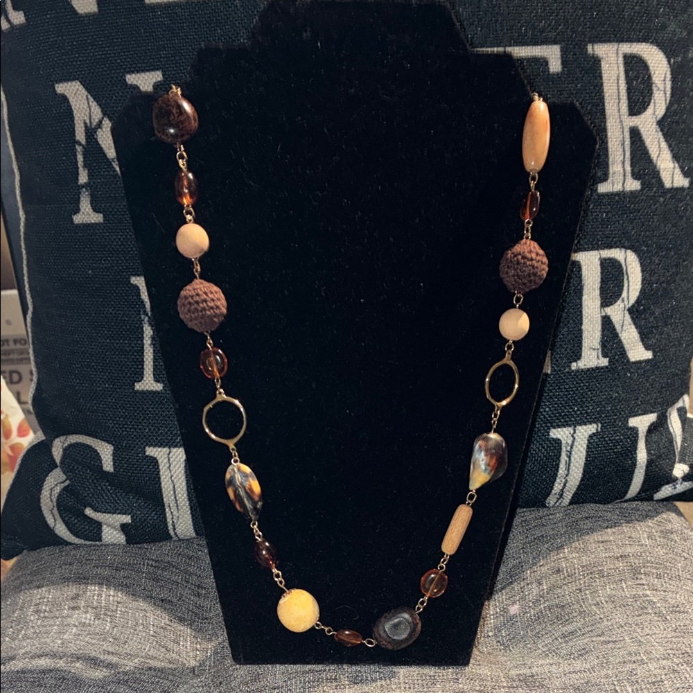 Multi-Color Beaded Necklace
